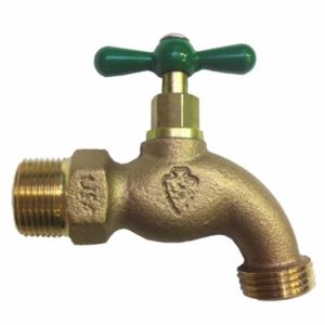 Exterior hose faucet replacement