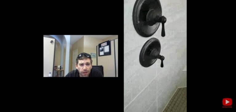 Virtual Plumbing Estimate on a Shower Installation Estimates by Can Do Plumbing in Muskegon MI